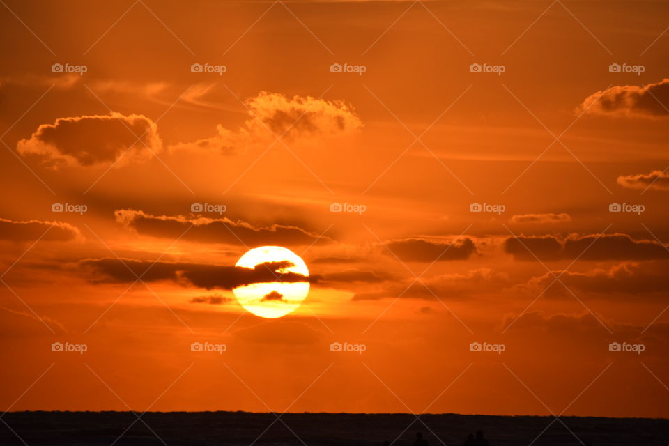 Florida sunrise sunset Sanibel Island fort Myers beach ocean clouds waves light sky 
