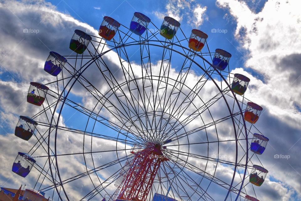 Ferris wheel in Sydney 
