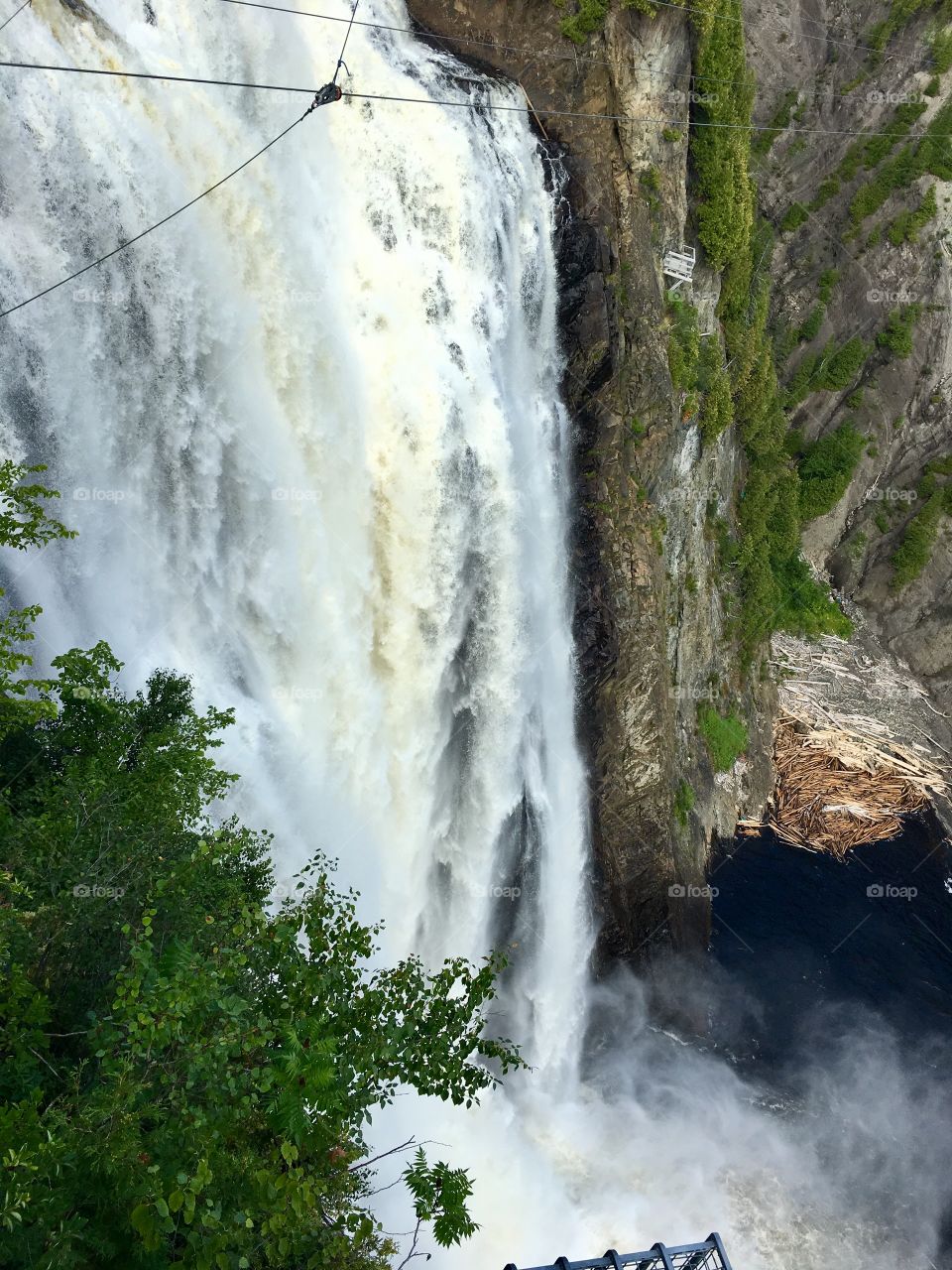 Quebec Montmorency Falls 