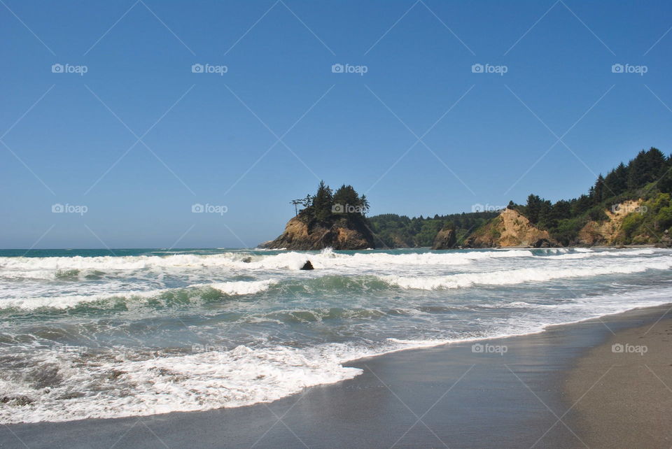 Trinidad beach, California