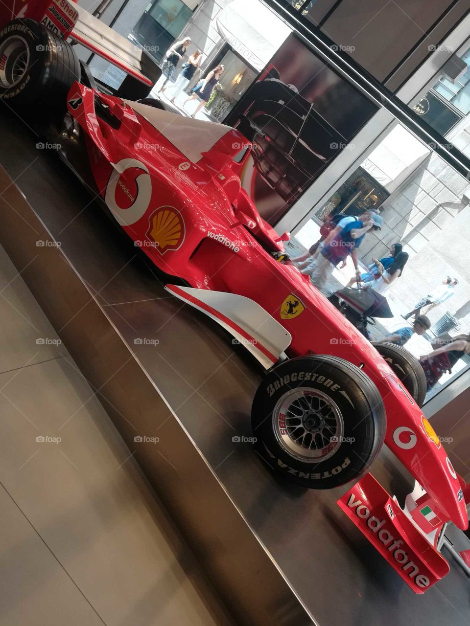 Ferrari store in Milan