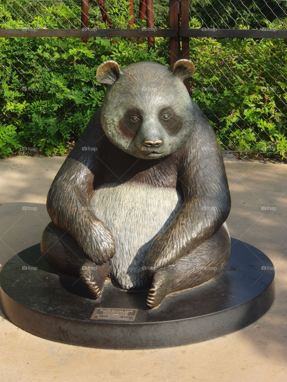 Panda statue