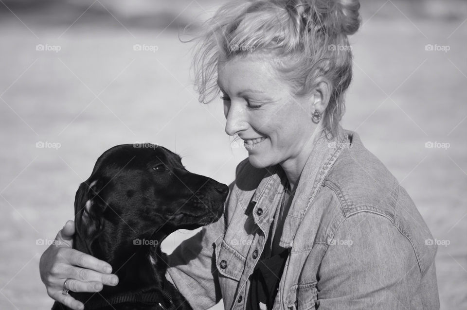 beach dog love best friend by krispett