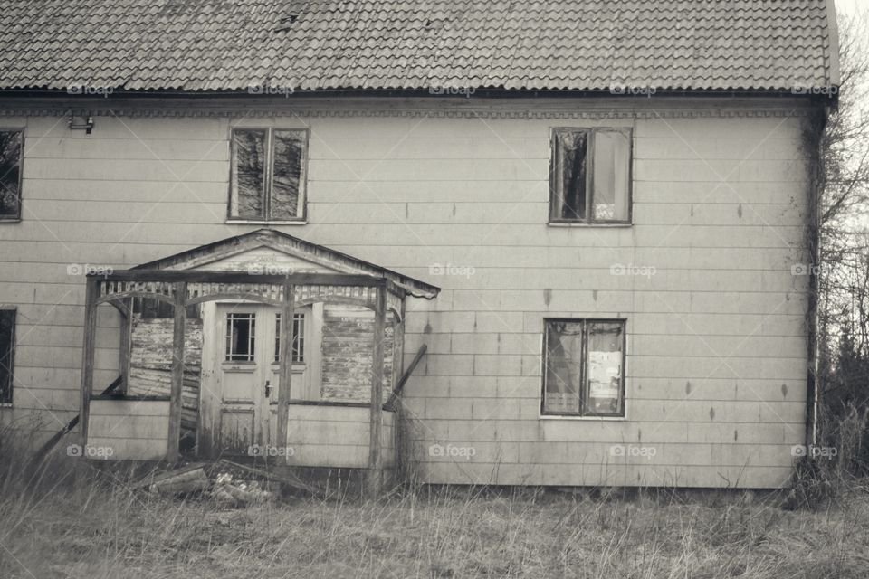 Abandon. Old abandon house