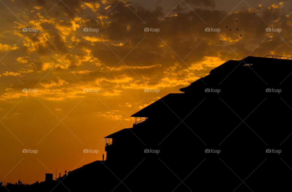 Cloudscape of clouds