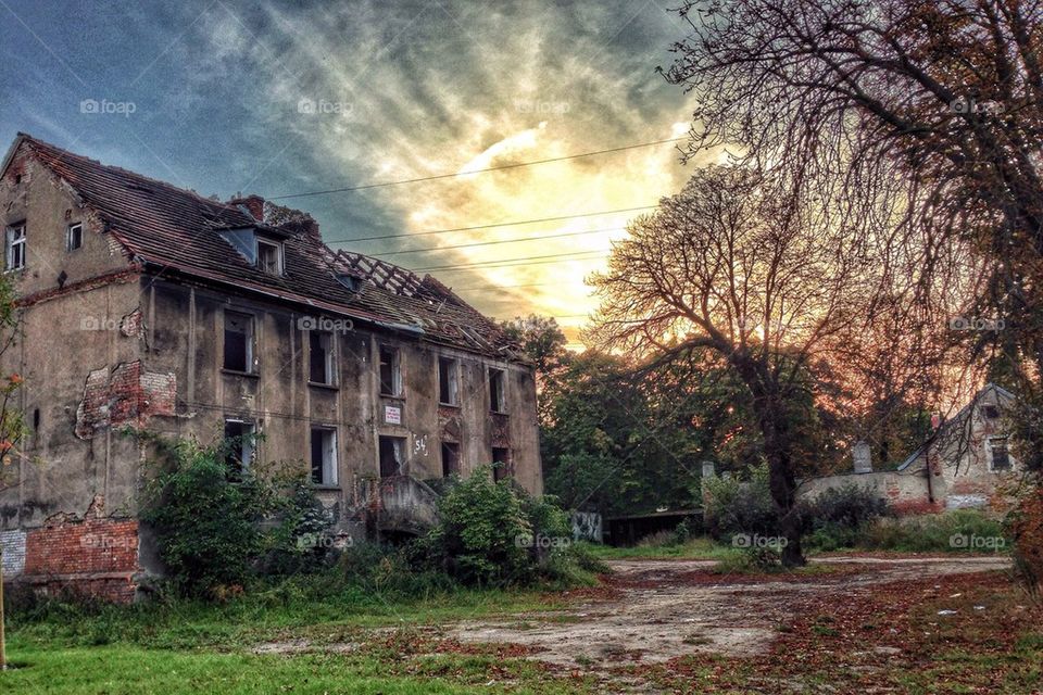 Abandoned house