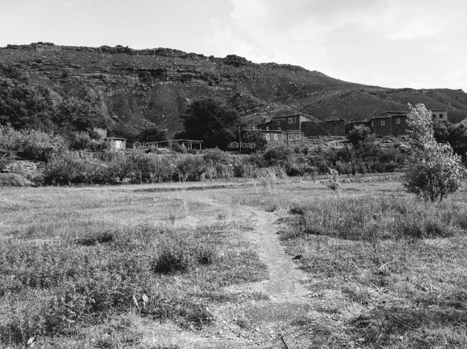 Old house and nice naturally