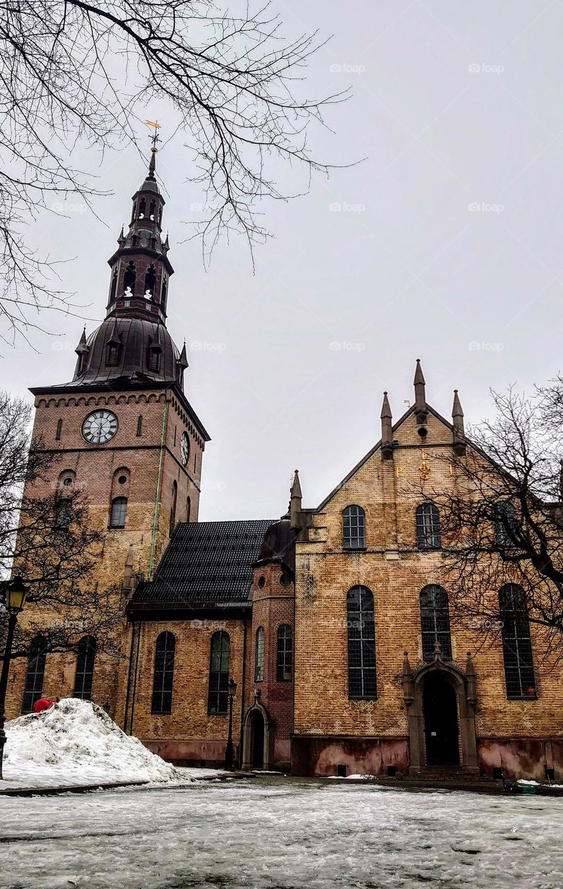 Brickwork 🧱 Old Architecture 🗝️ Building 🧱 Winter ❄️