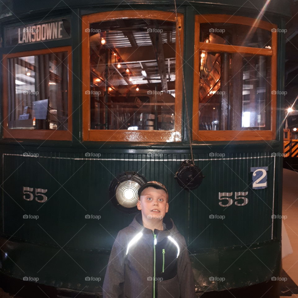 Streetcar boy child
