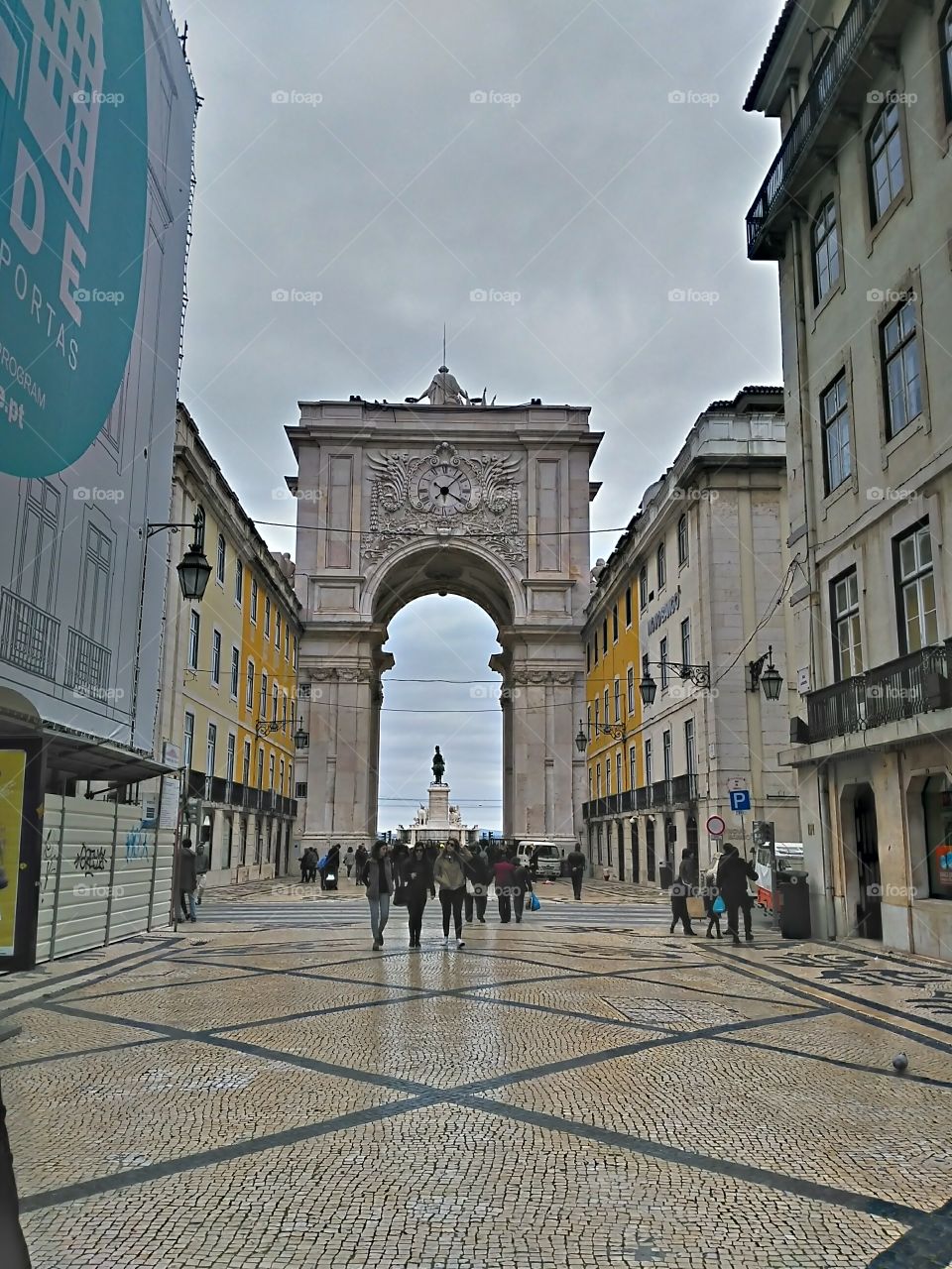 arco da rua augusta lisbon Portugal