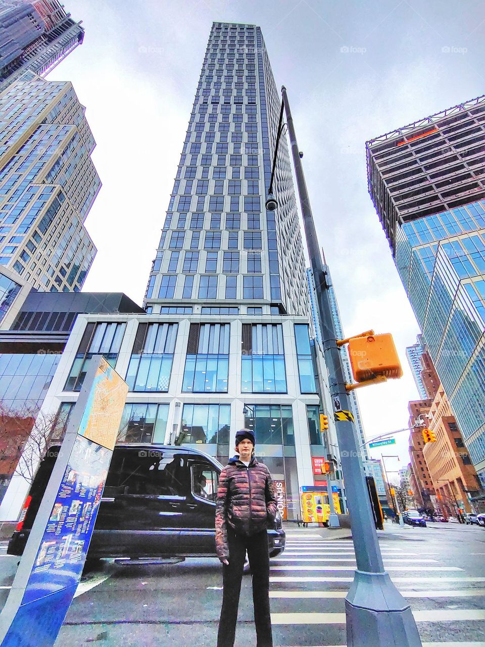 Brooklyn, NY girl in the street