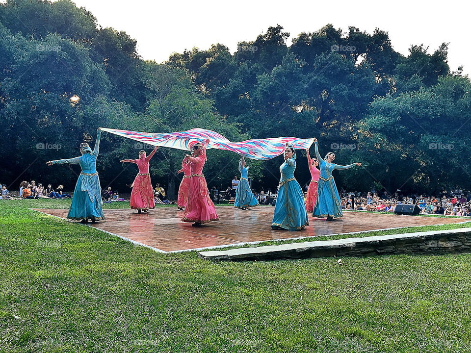 Concert at Descanso gardens