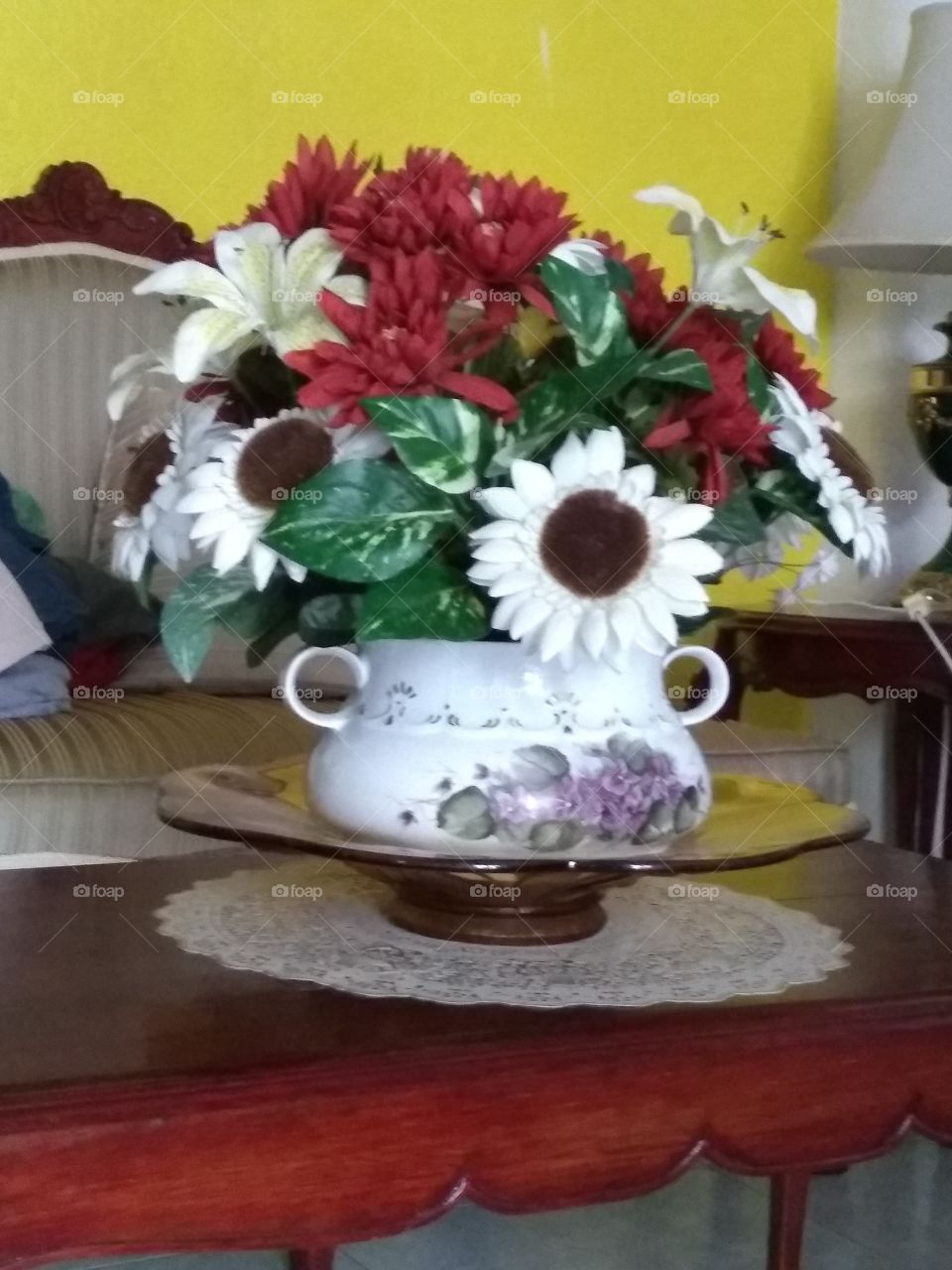 las flores parte de nuestro decoración.
