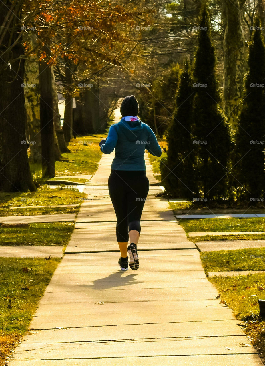 Jogging Through Autumn