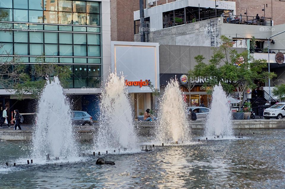 Fountain of dancing waters