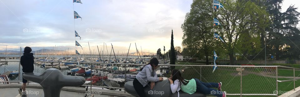 Geneva harbor 