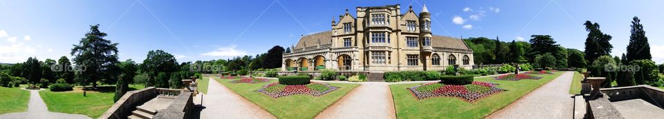 Gothic . Gothic stately home 