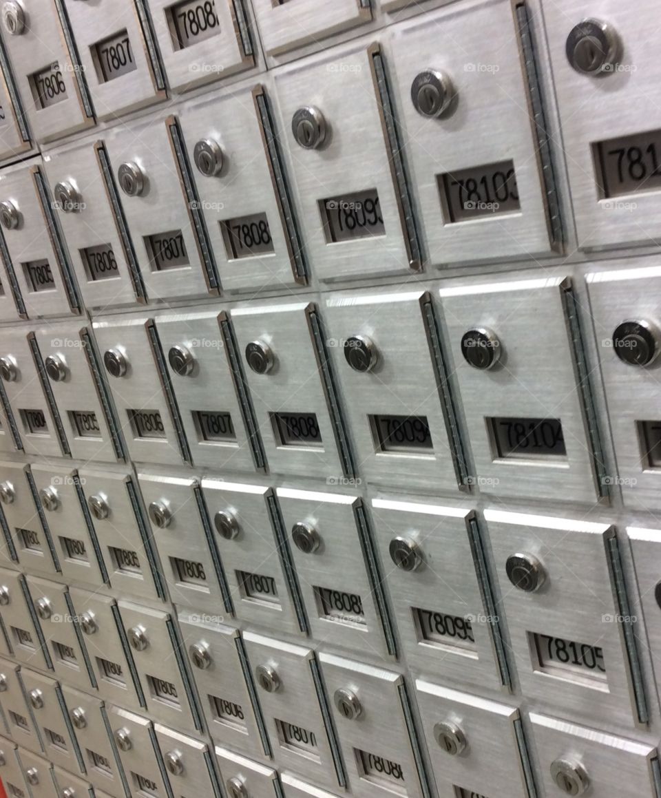 Postal post office Mail Boxes, Stainless Steel. Postal post office Mail Boxes, Stainless Steel