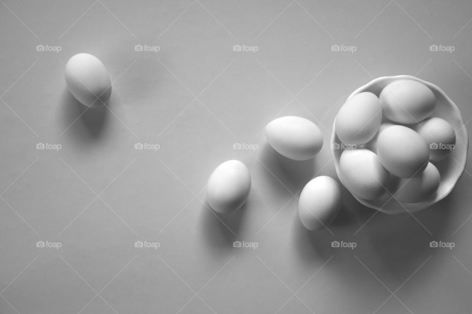 eggs on the table