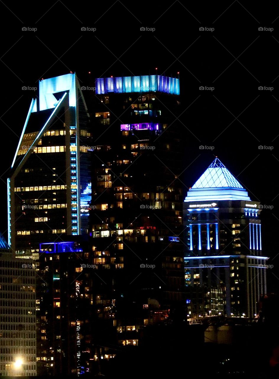 Charlotte NC Night City