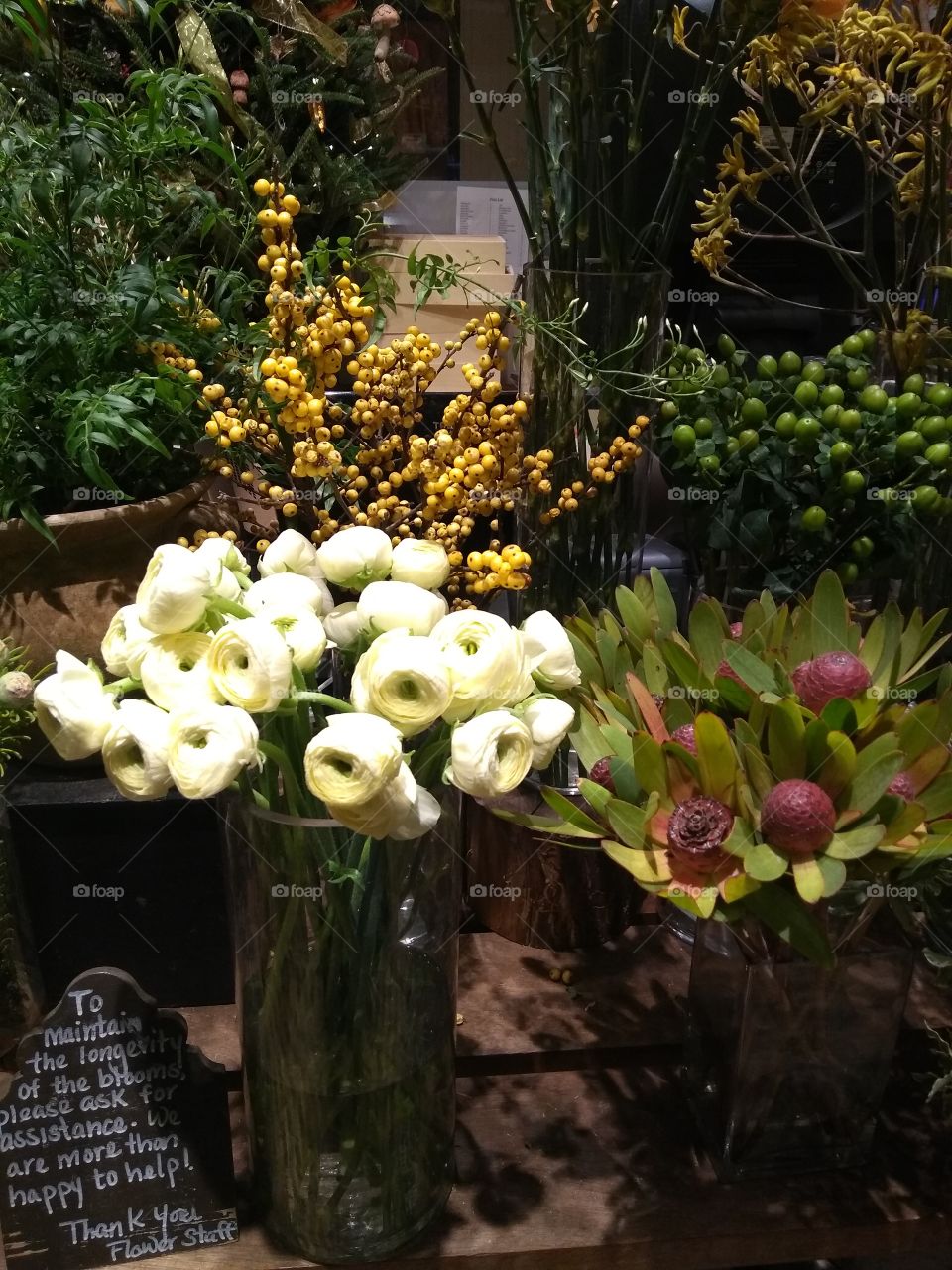 Inside Floral Shop