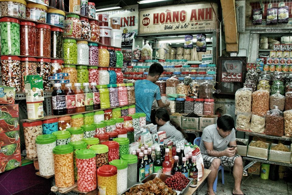 cho lon market