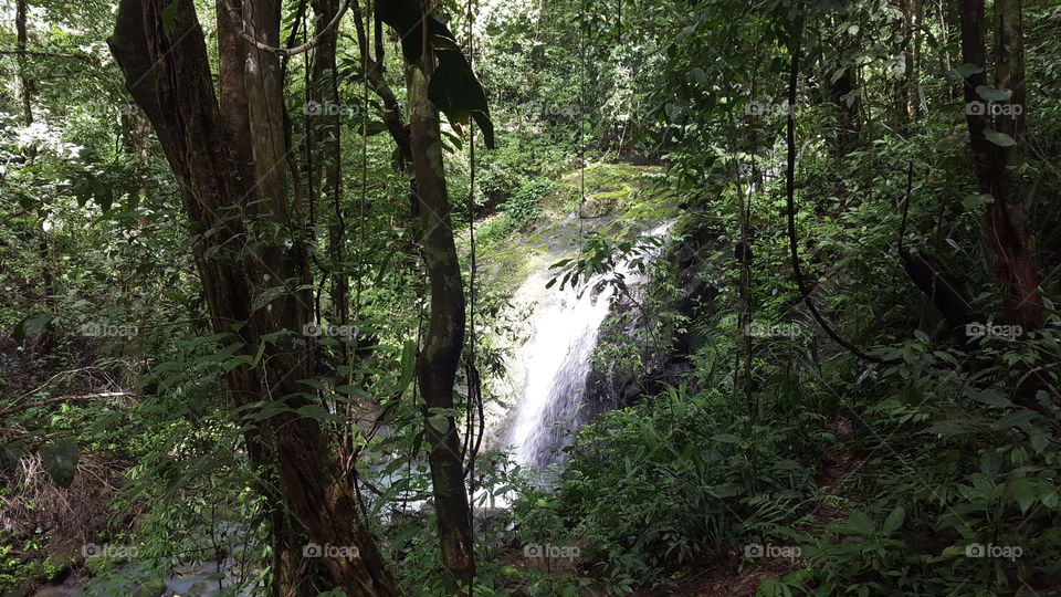 Manuel Antonio waterfall