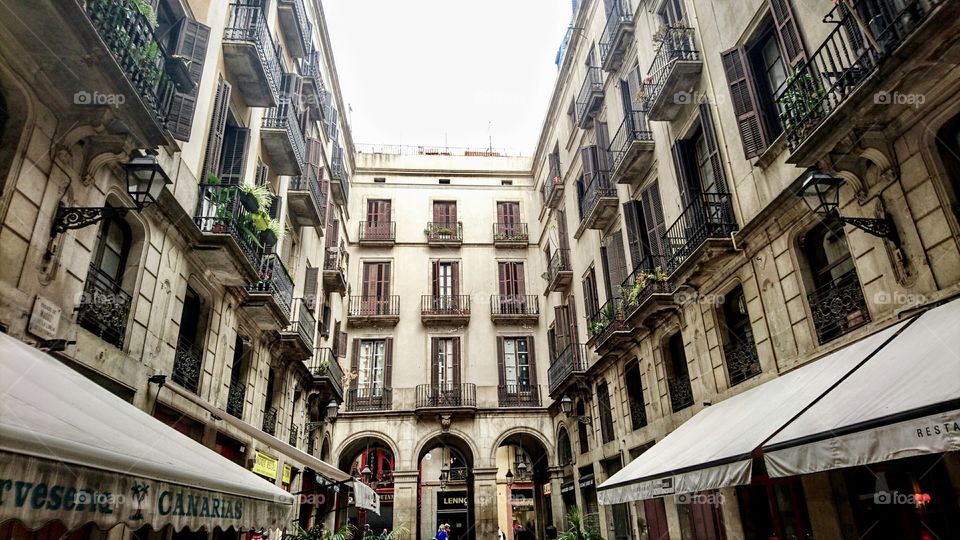 Patio in Barcelona 