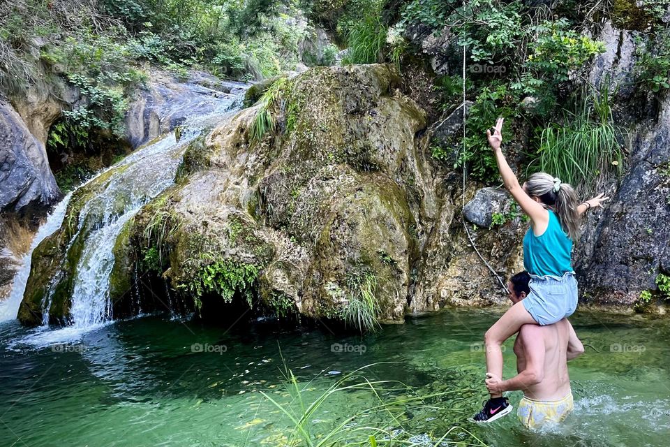 Waterfalls litochoro