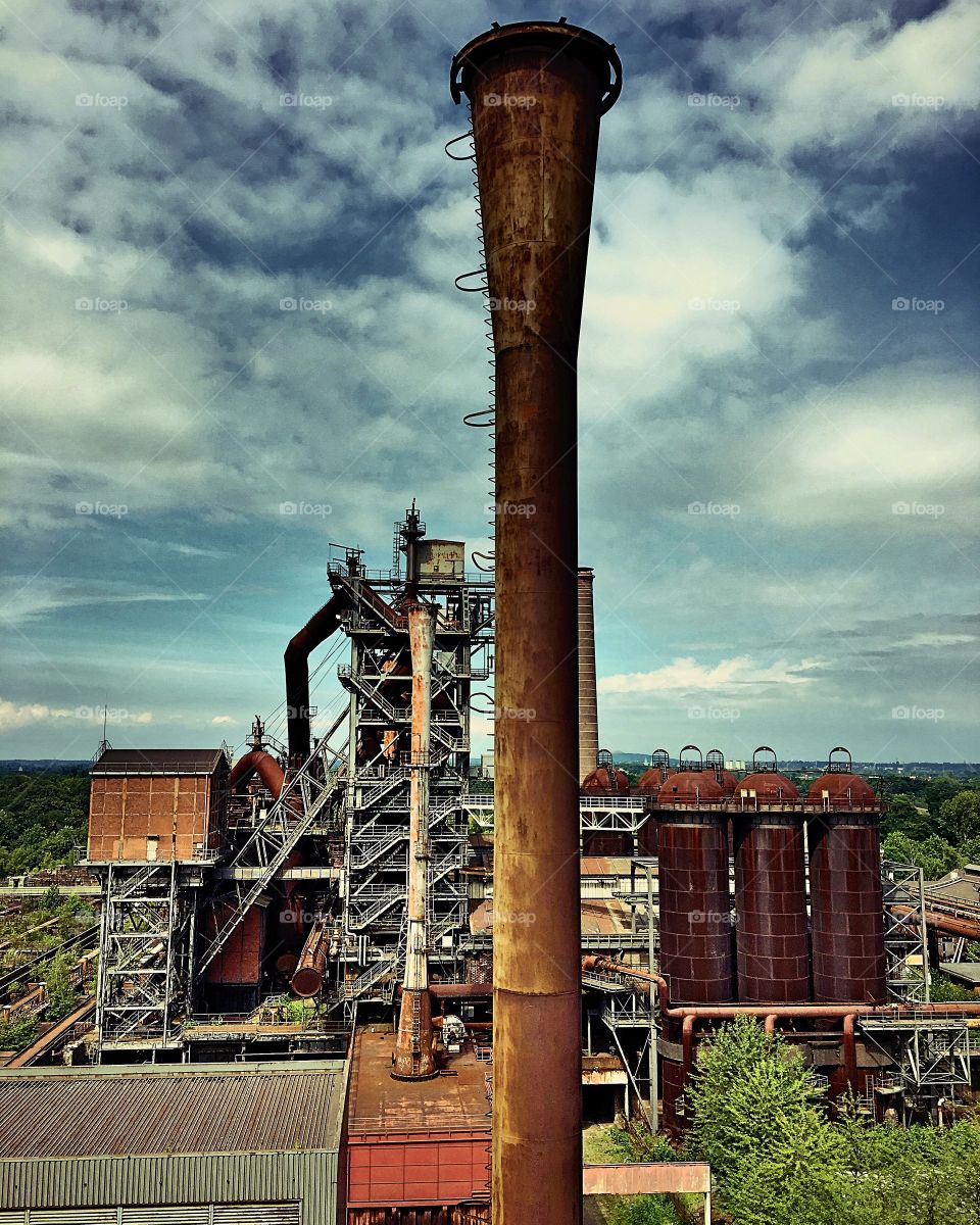 Industrial Park Duisburg Nord Germany 