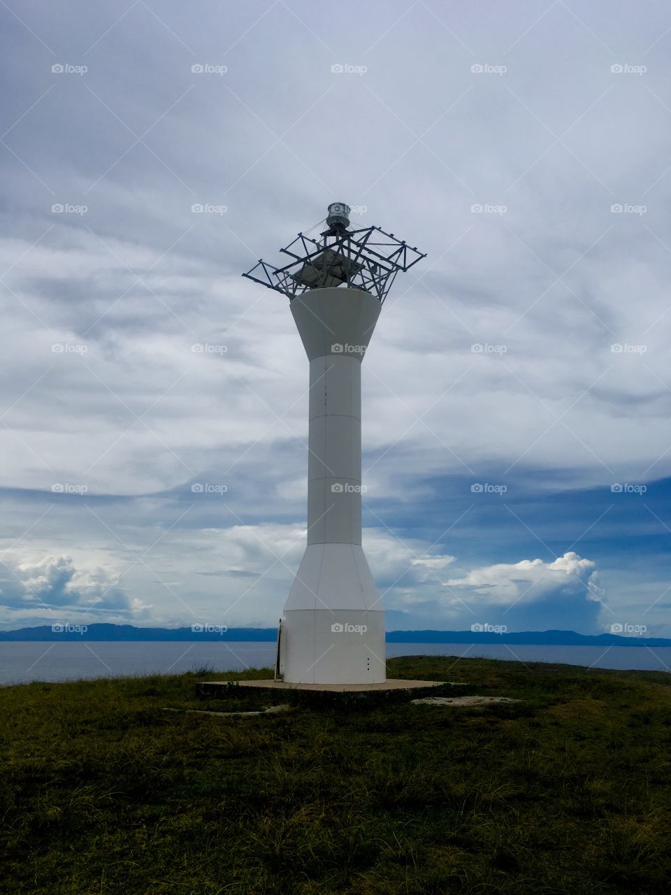 Light house on top of a mountain 