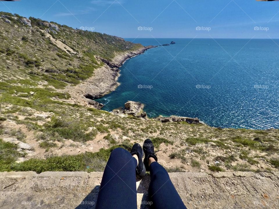 beautiful spanish beach