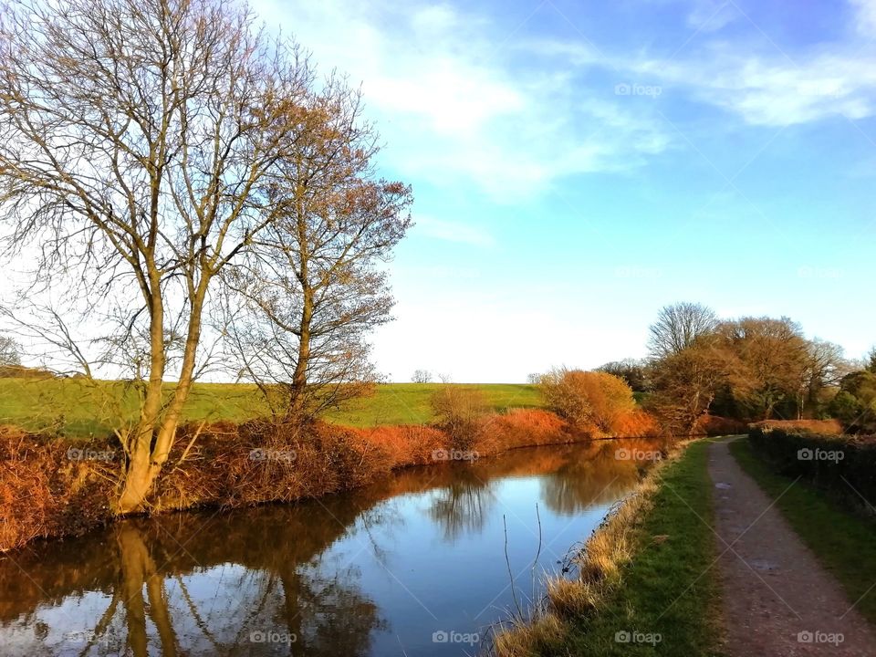 Trent and Mersey Canal, Cheshire, UK