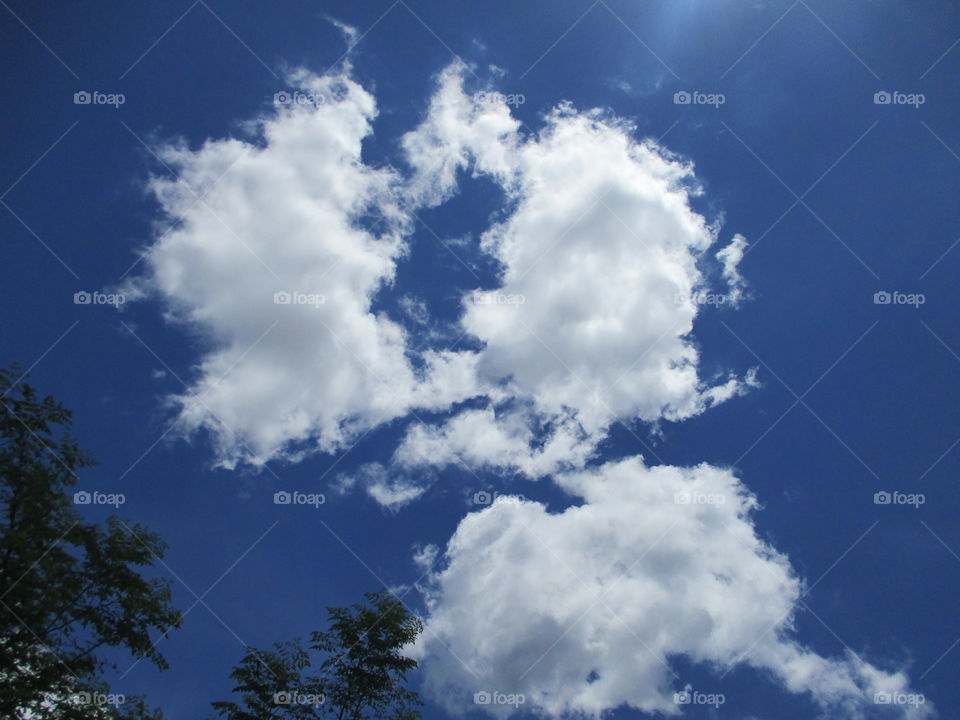 clouds shape