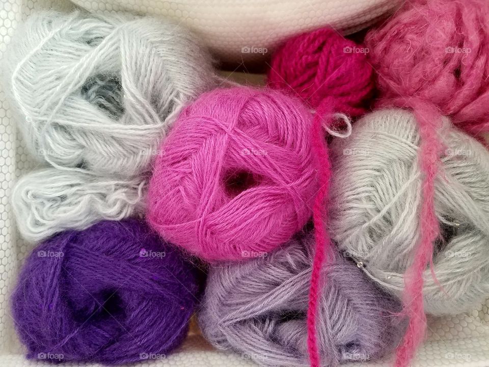 purple story yarn