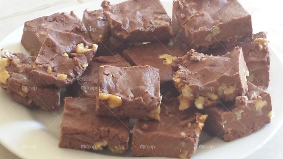 Fudge squares