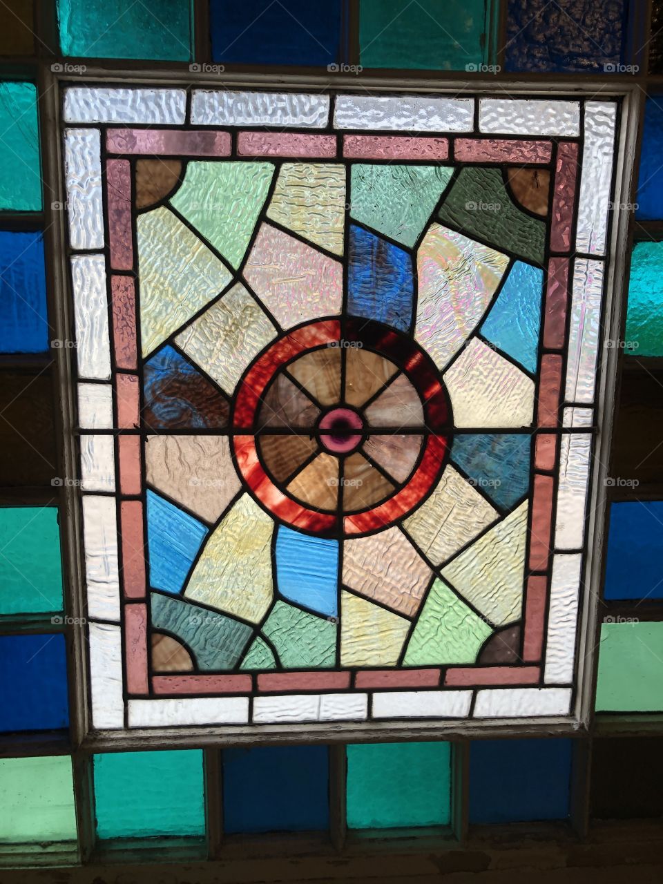 Stained glass window