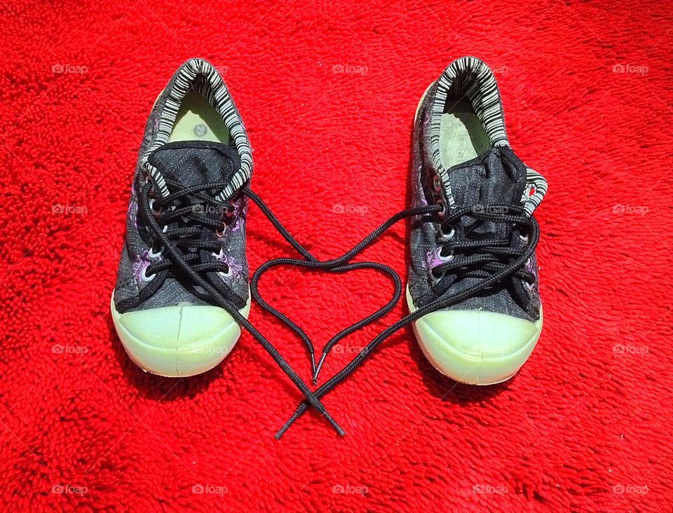 Heart shoes 