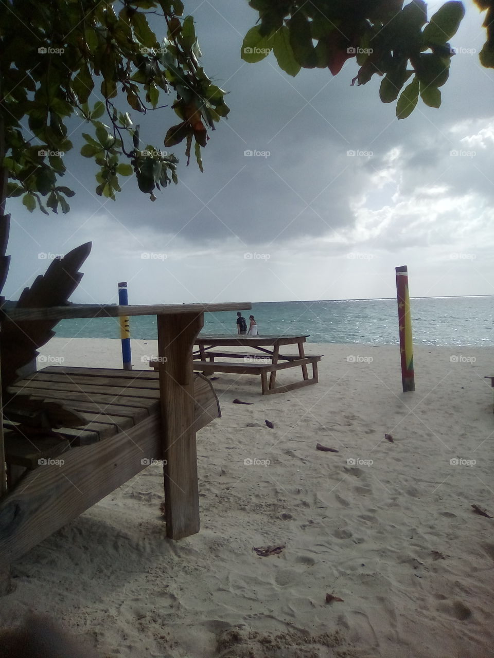 the funny thing is when you go to the beach and you feel this present peace that you never felt before.