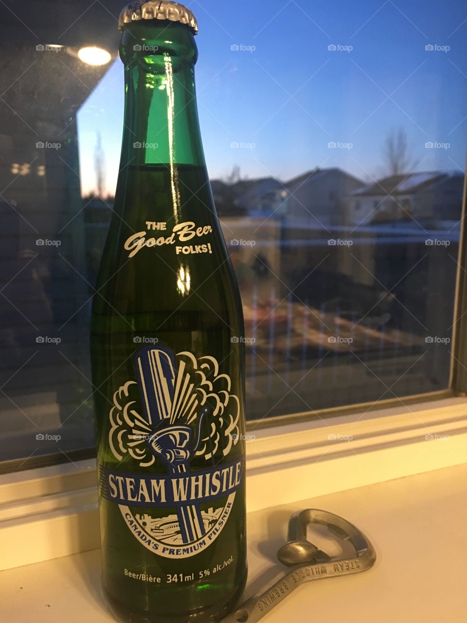 Steam Whistle beer 