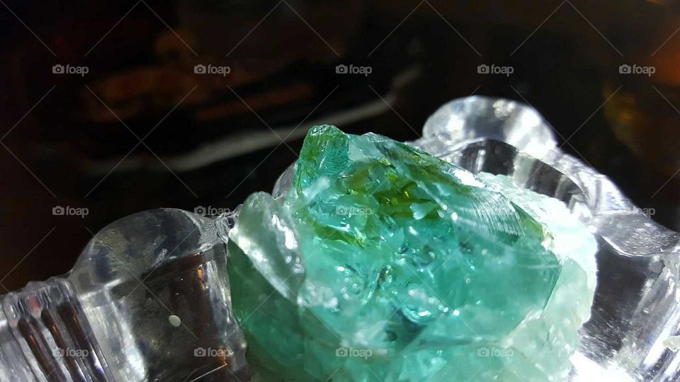 Precious Gemstone - Emerald in the raw.