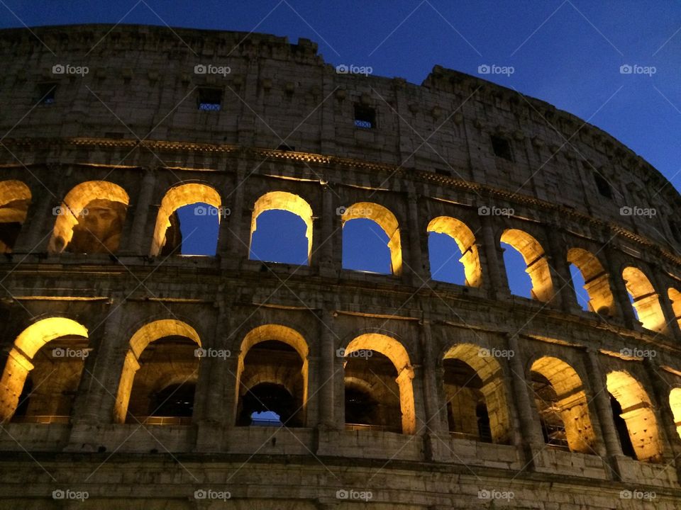 Rome Flavian Amphitheater