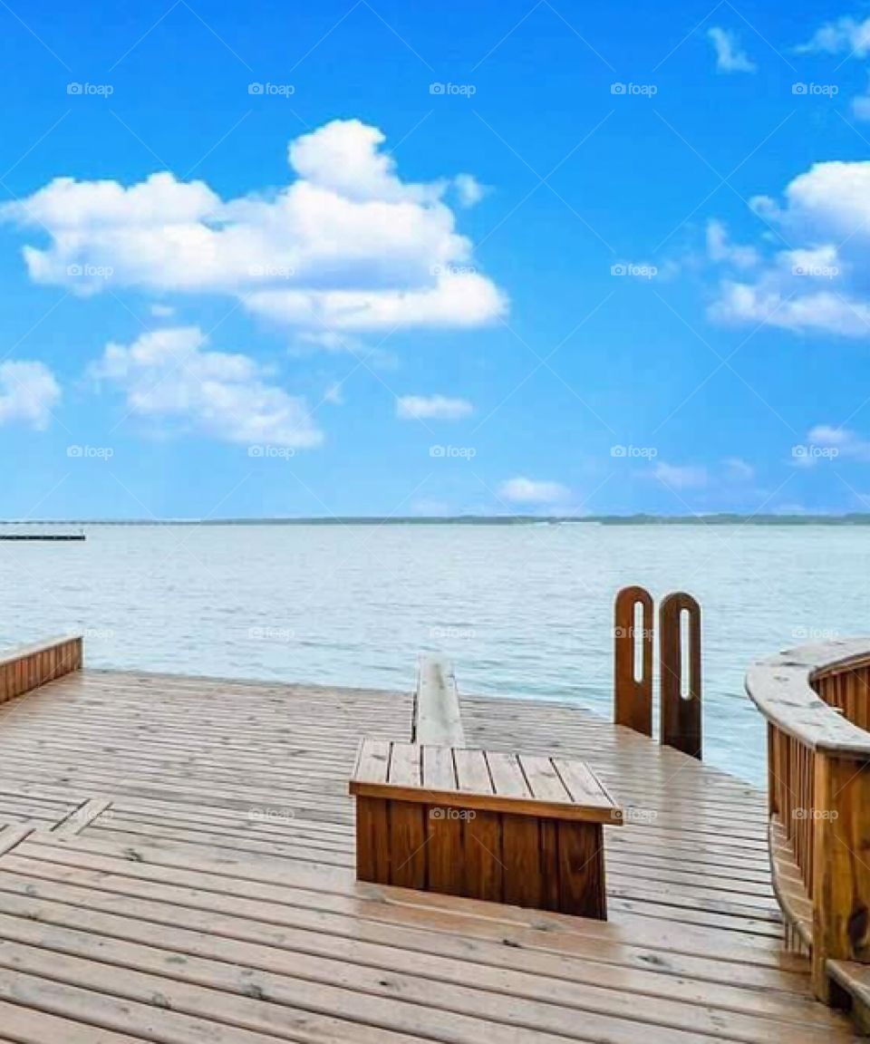 Lake view in  Conroe, Texas 