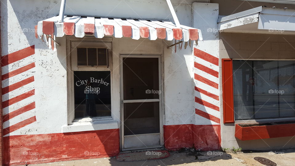 old barber shop