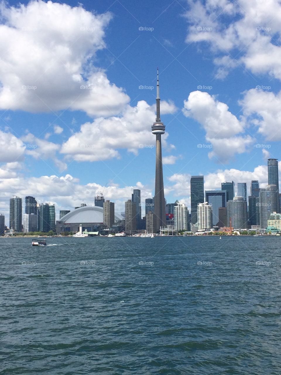 View of Toronto from Centre Island 