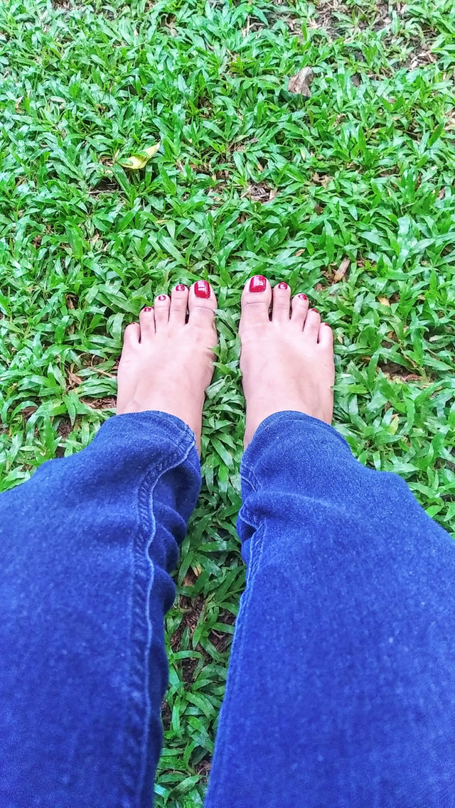 green grass