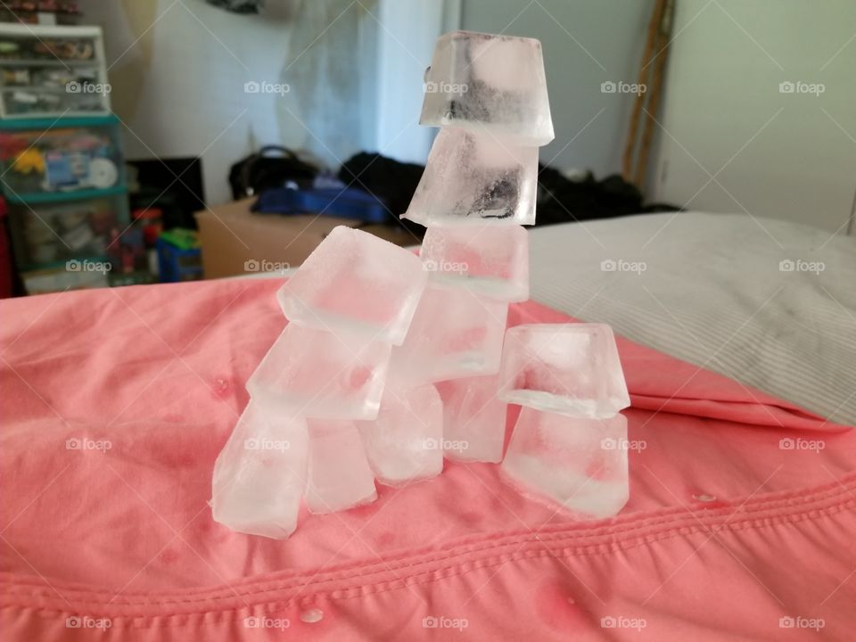 Ice Cube Tower
