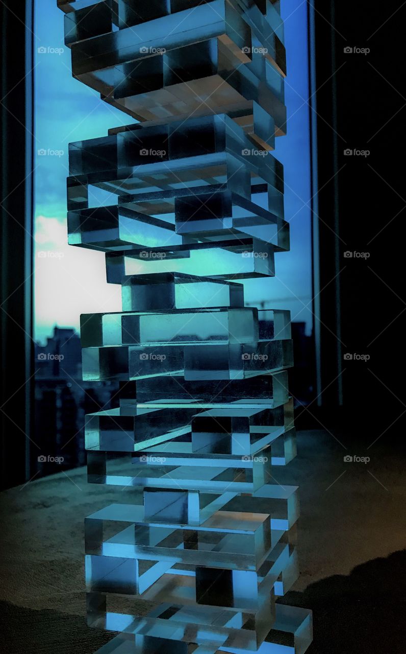 Crystal clear rectangle 