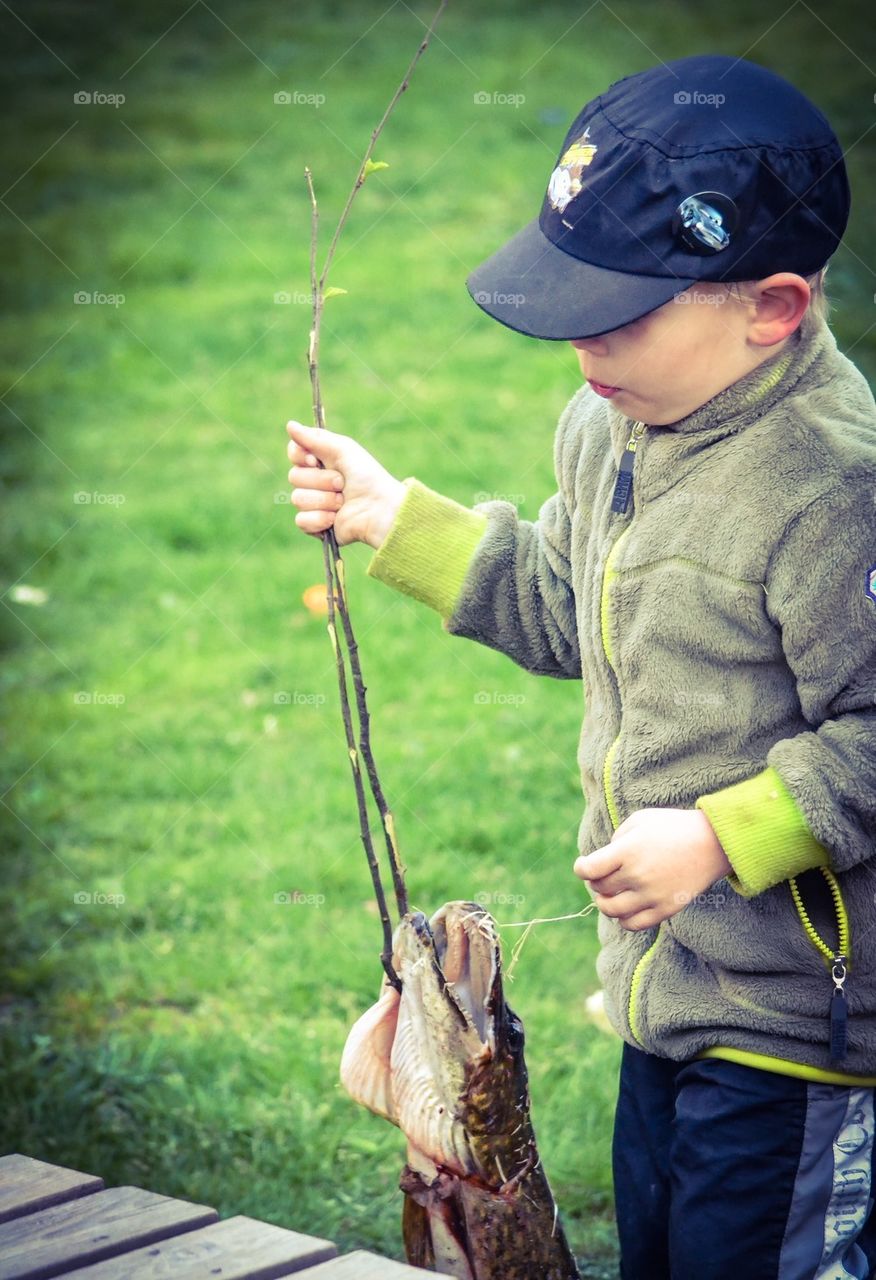 Boy with a pike