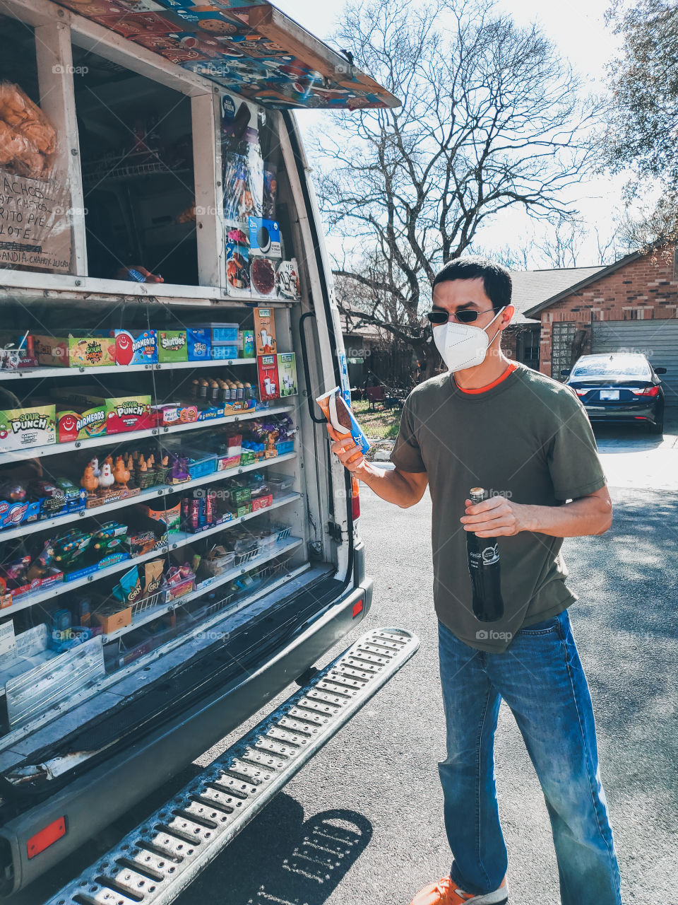 In the age of social distancing the nostalgia and appreciation for the traditional ice-cream truck has returned.  A nice treat to get through another weekend of the pandemic lockdowns.